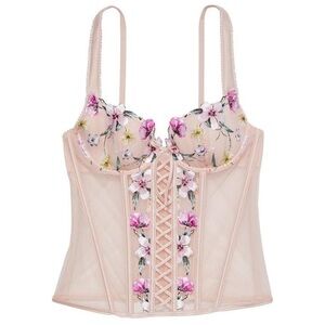 Vs flower corset